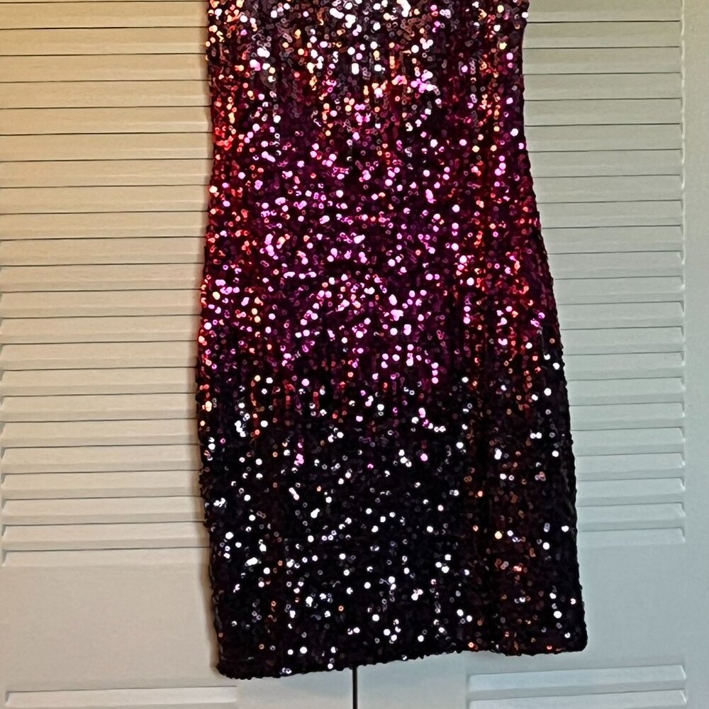 PrettyGuide Women’s V-Neck Sequin Dress Size S - Picture 2 of 7